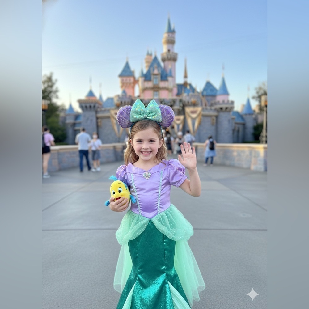 Ariel ear headband Ariel mouse Ears great condition kids size